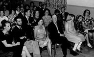 George & Molly Clayton  (front row centre), Rose and Joe Dunger behind them.